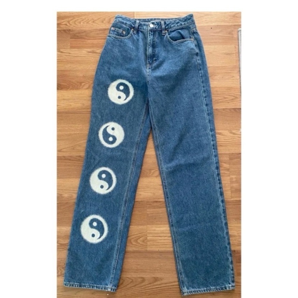 PACSUN 90’s Boyfriend Yin Yang Jeans - Picture 4 of 8